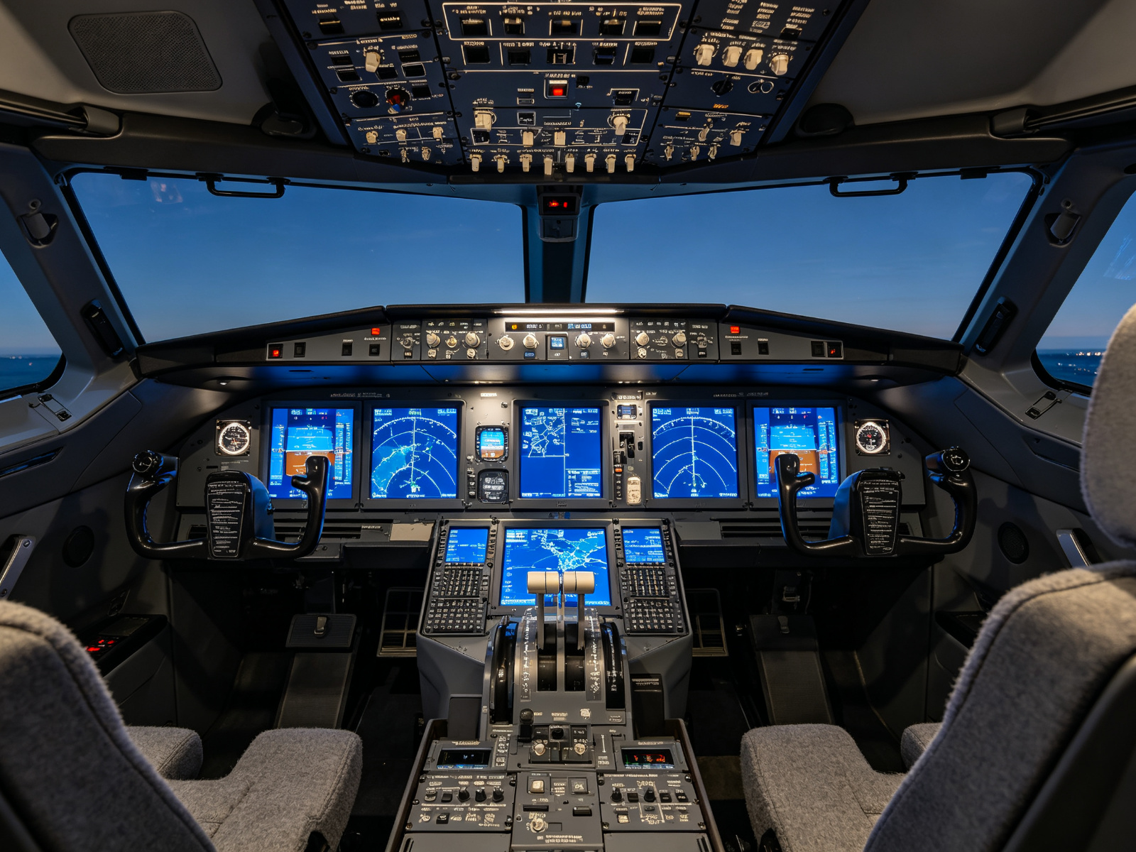 空客 A320 全动飞行模拟器驾驶舱