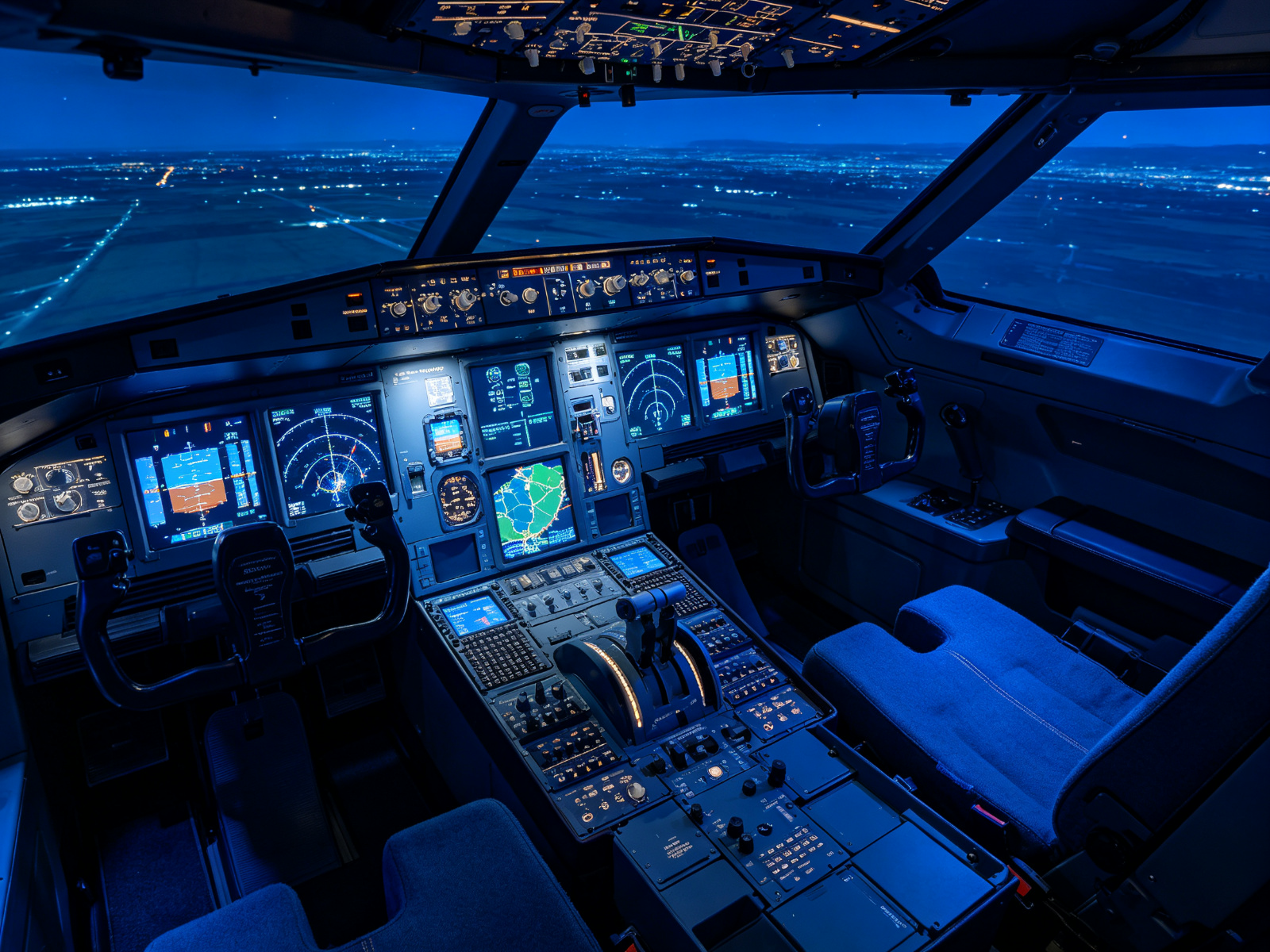 波音 B737 全动飞行模拟器驾驶舱
